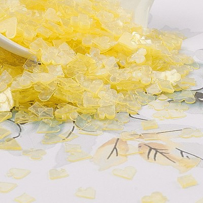 Plastic Sequin Beads PVC-R024-08A-1