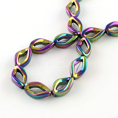 Electroplate Non-magnetic Synthetic Hematite Bead Strands G-S203-01D-1