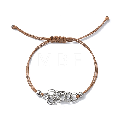 304 Stainless Steel Macrame Pouch Bracelet Making for Stone Holder AJEW-JB01193-1