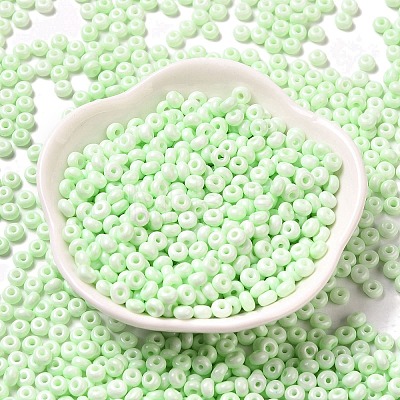 Baking Paint Glass Seed Beads SEED-B001-02A-11-1