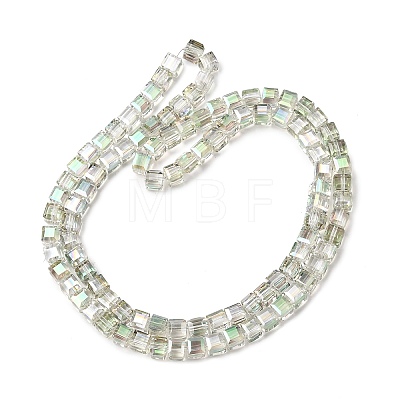 Electorplated Glass Beads EGLA-E006-3A-1
