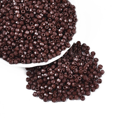Baking Paint Pearlized Glass Seed Beads SEED-T007-21A-10-1