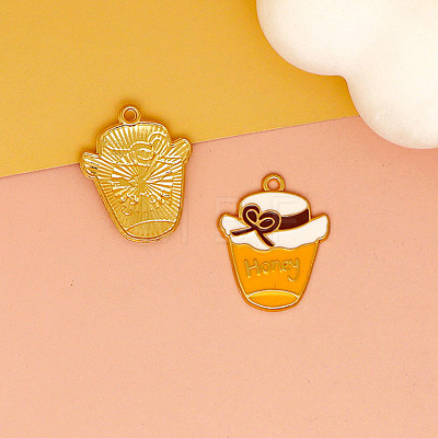 Alloy Enamel Pendants PW-WGEC5E2-03-1