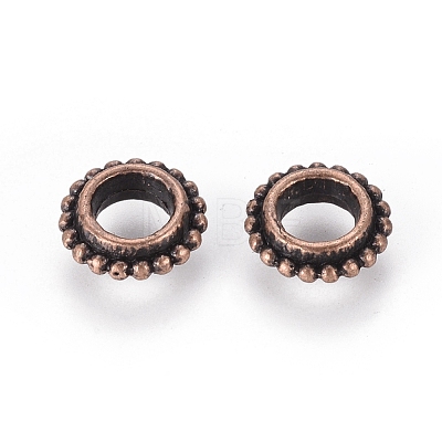 Tibetan Style Alloy Spacer Beads X-RLF11067Y-NF-1