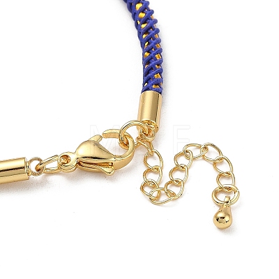 Braided Nylon Cord Bracelet Making MAK-L043-01G-07-1
