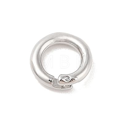 Brass Locking Jump Rings KK-S369-01P-02-1