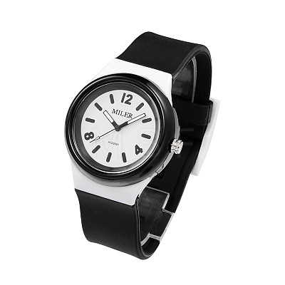 Children's 304 Stainless Steel Silicone Quartz Wrist Watches WACH-N016-07-1