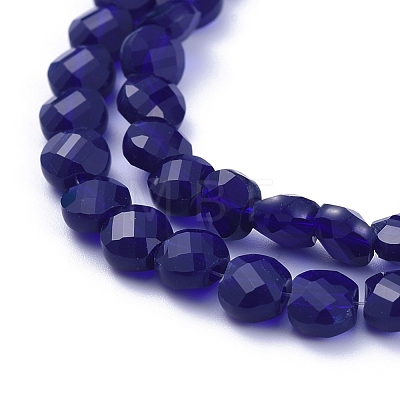 Glass Beads Strands EGLA-J149-B03-1