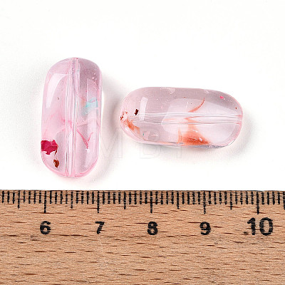 Transparent Acrylic Beads TACR-T028-36C-1