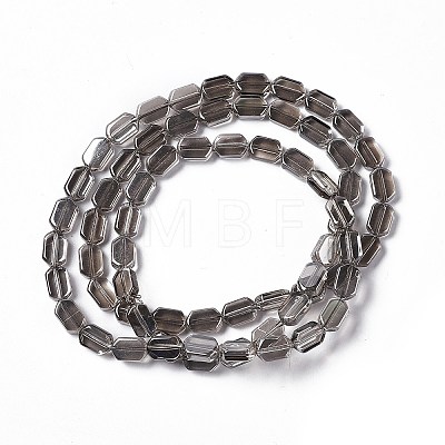 Electroplate Glass Beads Strands EGLA-L042-PL-1