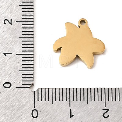 304 Stainless Steel Pendants STAS-K297-02B-G-1