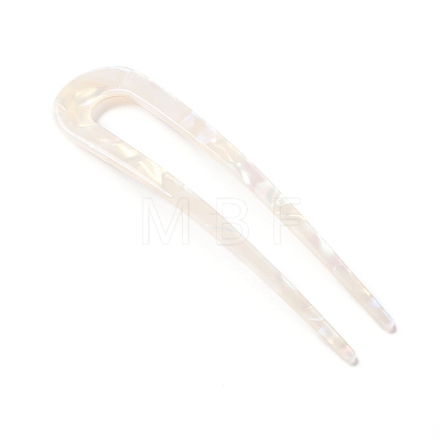 Cellulose Acetate(Resin) Hair Forks OHAR-C005-01G-1