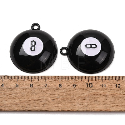 Baking Paint Alloy Pendants AL-CBAFE77-02A-07-1