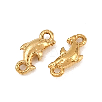 Ocean Theme 304 Stainless Steel Connector Charms SA-CBA2B73-12G-L-1