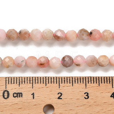 Natural Pink Opal Beads Strands X-G-B107-A10-07-1
