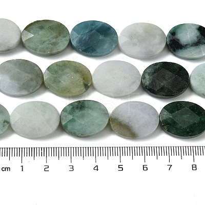 Natural Myanmar Jadeite Beads Strands G-A092-E01-04-1