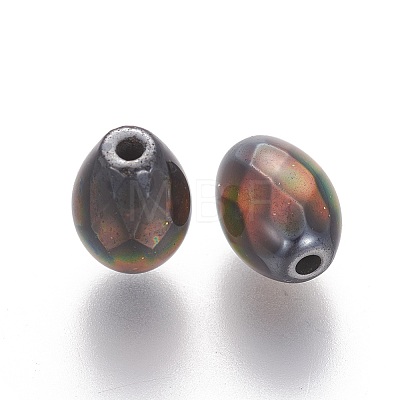 Non-magnetic Synthetic Hematite Beads G-L506-01B-1