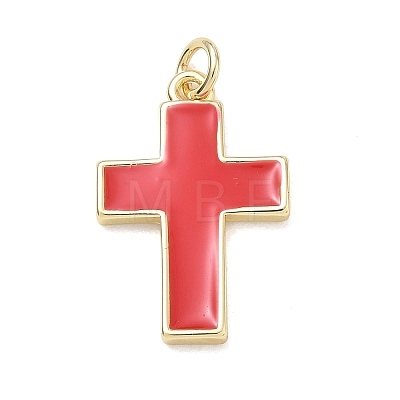 Rack Plating Brass Pendants KK-CBAB1AF-18D-G-1