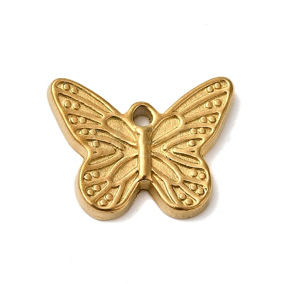 Ion Plating(IP) 304 Stainless Steel Charms STAS-N103-25G-1