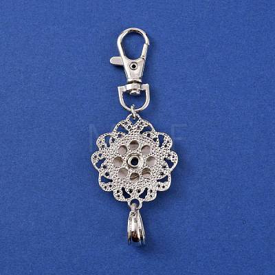 Alloy Keychain Clasp FIND-WH0110-126-1