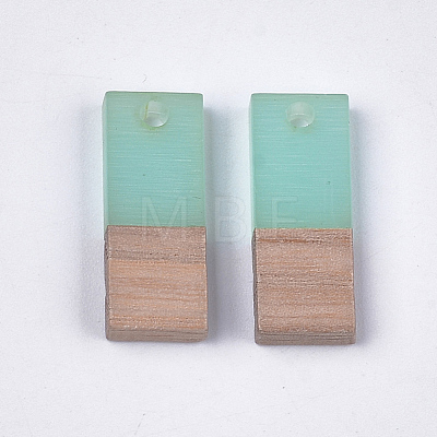 Resin & Walnut Wood Pendants RESI-S358-79L-1
