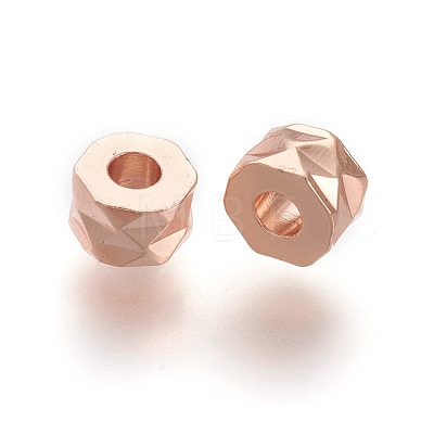 Environment Brass Beads KK-F780-07RG-RS-1