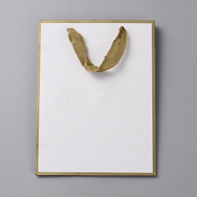 Cardboard Paper Gift Bags CARB-WH0021-01-1