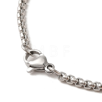 201 Stainless Steel Pendants Necklaces NJEW-K260-02P-1