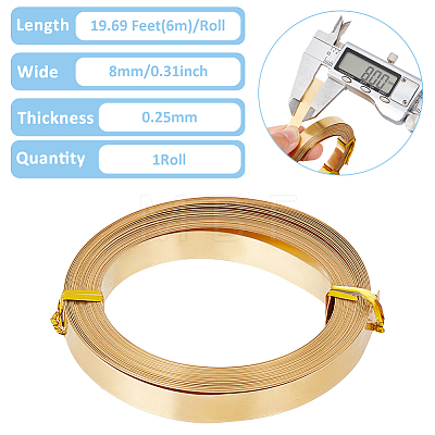 Brass Craft Wire CWIR-WH0001-C01-1
