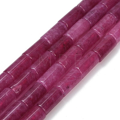 Dyed Natural Malaysia Jade Beads Strands G-C285-B01-01G-1