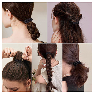 10Pcs Polyester Hair Accessories OHAR-TAD0001-02-1