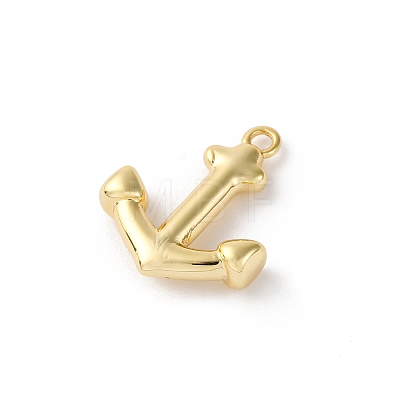 Brass Pendants KK-V016-15G-1