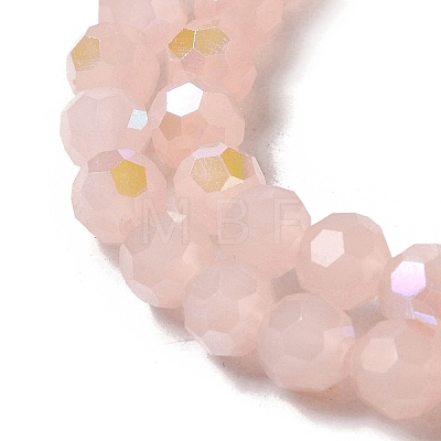 Imitation Jade Glass Beads Strands EGLA-A035-J6mm-L08-1