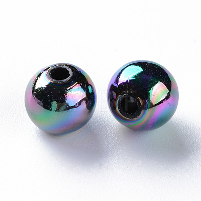 Opaque Acrylic Beads MACR-S370-D8mm-S002-1