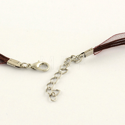 Multi-strand Necklace Cord for Jewelry Making X-NJEW-R218-16-1