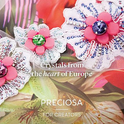 Preciosa® Crystal Hotfix Flatback Stones Y-PRC-HSS16-00030-265-1