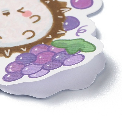 50Pcs Hedgehog Theme Waterproof PVC Adhesive Stickers Set STIC-C005-04-1