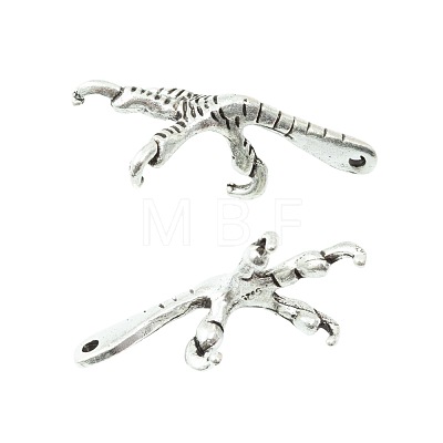 Tibetan Style Alloy Pendants FIND-H002-89AS-1
