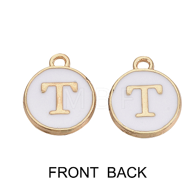 Golden Plated Alloy Charms ENAM-SZ0001-25A-T-1