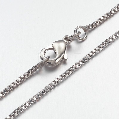 Brass Chain Necklaces X-MAK-F013-02P-1