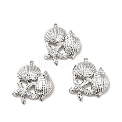 Non-Tarnish 304 Stainless Steel Pendants STAS-I197-003P-1