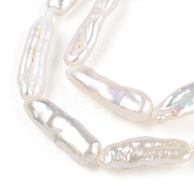 Baroque Natural Keshi Pearl Beads Strands PEAR-S020-E02-1