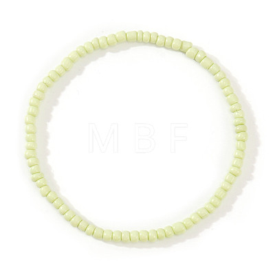 Glass Seed Beads Stretch Bracelets ZE8223-16-1
