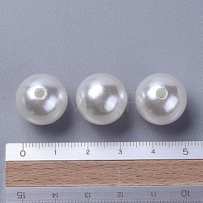 Imitation Pearl Acrylic Beads PL607-22-1