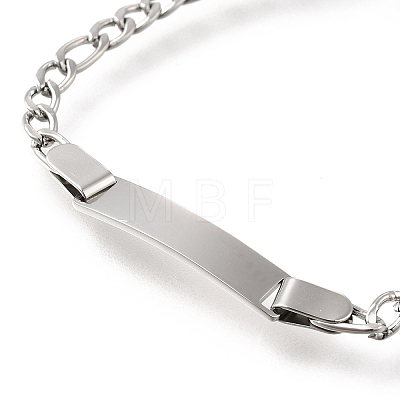 304 Stainless Steel Kids Bracelets BJEW-M233-08P-1