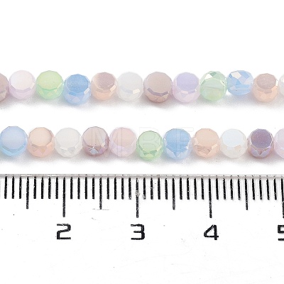 Electroplate Glass Beads EGLA-P056-01A-1