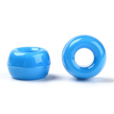 Opaque Plastic Beads KY-T025-01-F04-1