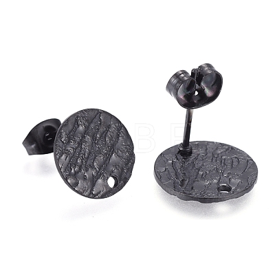 304 Stainless Steel Stud Earring Findings STAS-M228-U01-02B-1