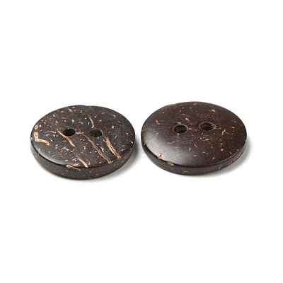 2-Hole Natural Coconut Buttons COCB-G002-03B-1