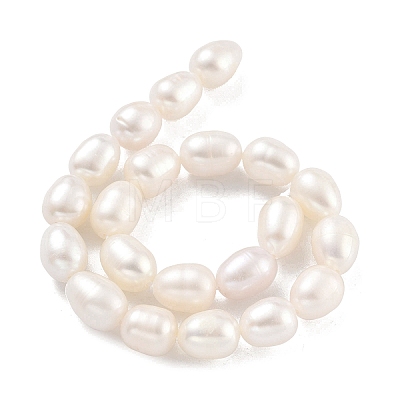 Natural Cultured Freshwater Pearl Beads Strands PEAR-P062-10I-1